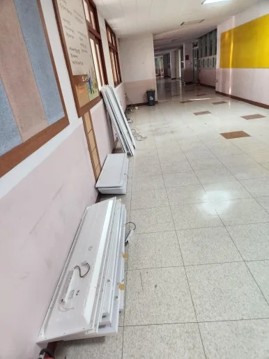 (주)일조전기 전기공사 현장 사진 · 천장·조명
